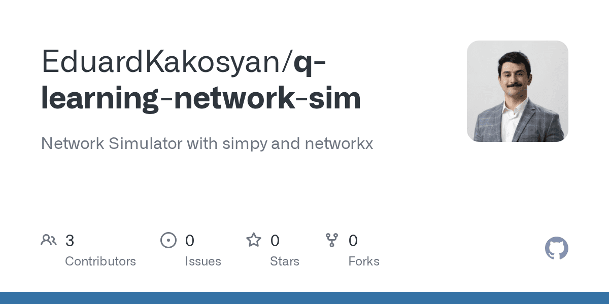 Q-Learning Network Simulator